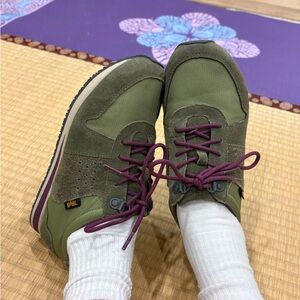 Teva Women's Olive and Purple Sneakers